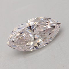 GIA Certified 1.00 Carat Faint Pink VS2 Clarity Diamond