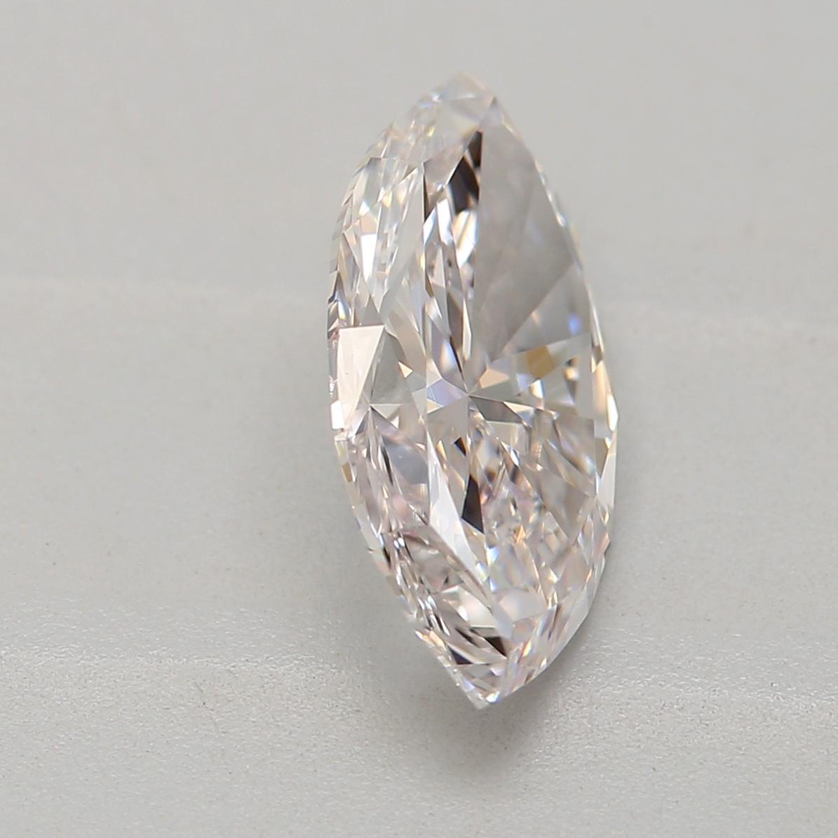 Women's or Men's GIA Certified 1.00 Carat Faint Pink VS2 Clarity Diamond For Sale