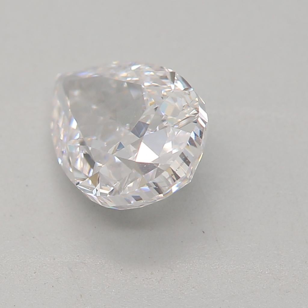 Pear Cut GIA Certified 1.00 Carat Faint Pink VVS1 Clarity Diamond For Sale
