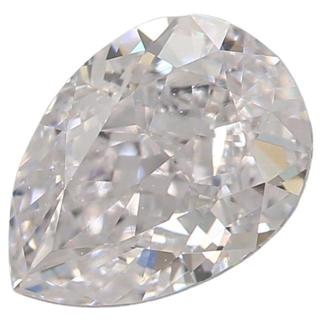 GIA Certified 1.00 Carat Faint Pink VVS1 Clarity Diamond