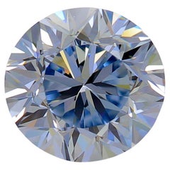 GIA Certified 1.00 Carat Fancy Blue VVS1 Clarity Diamond