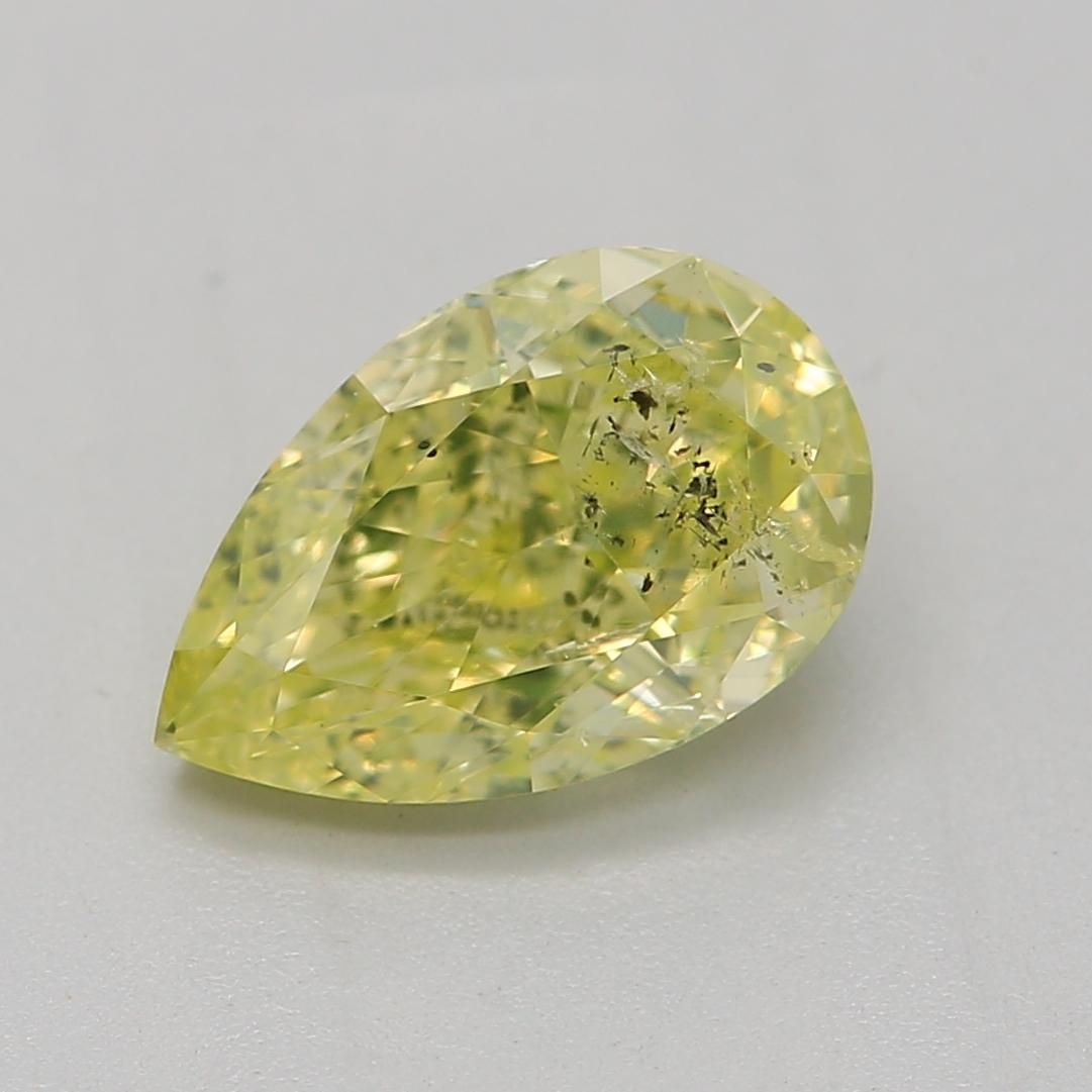 Certificat : GIA 
Numéro de rapport : 7481173185
Forme et coupe : Poire
Poids en carats : 1.00 carat
Dimensions : 7,91 x 5,07 x 3,39 mm
Qualité de la couleur : Jaune verdâtre intense de fantaisie

CARACTÉRISTIQUES DU DIAMANT :

Ce diamant Fancy