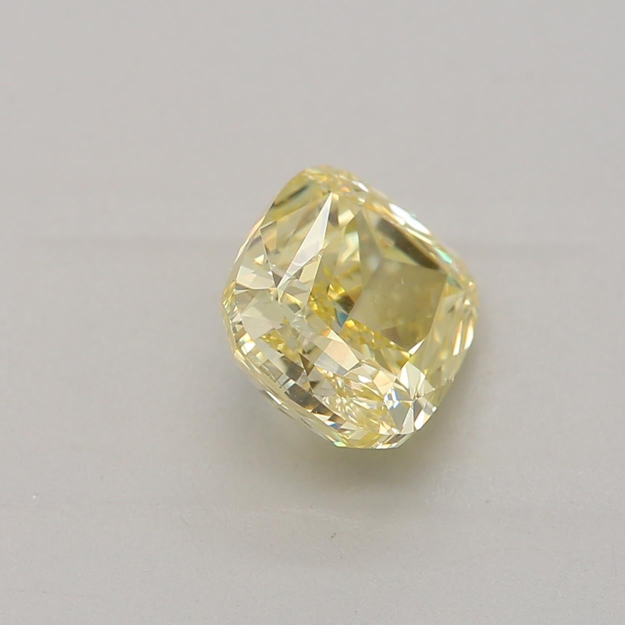 Women's or Men's GIA Certified 1.00 Carat Fancy Intense Yellow SI2 Clarity Diamond For Sale