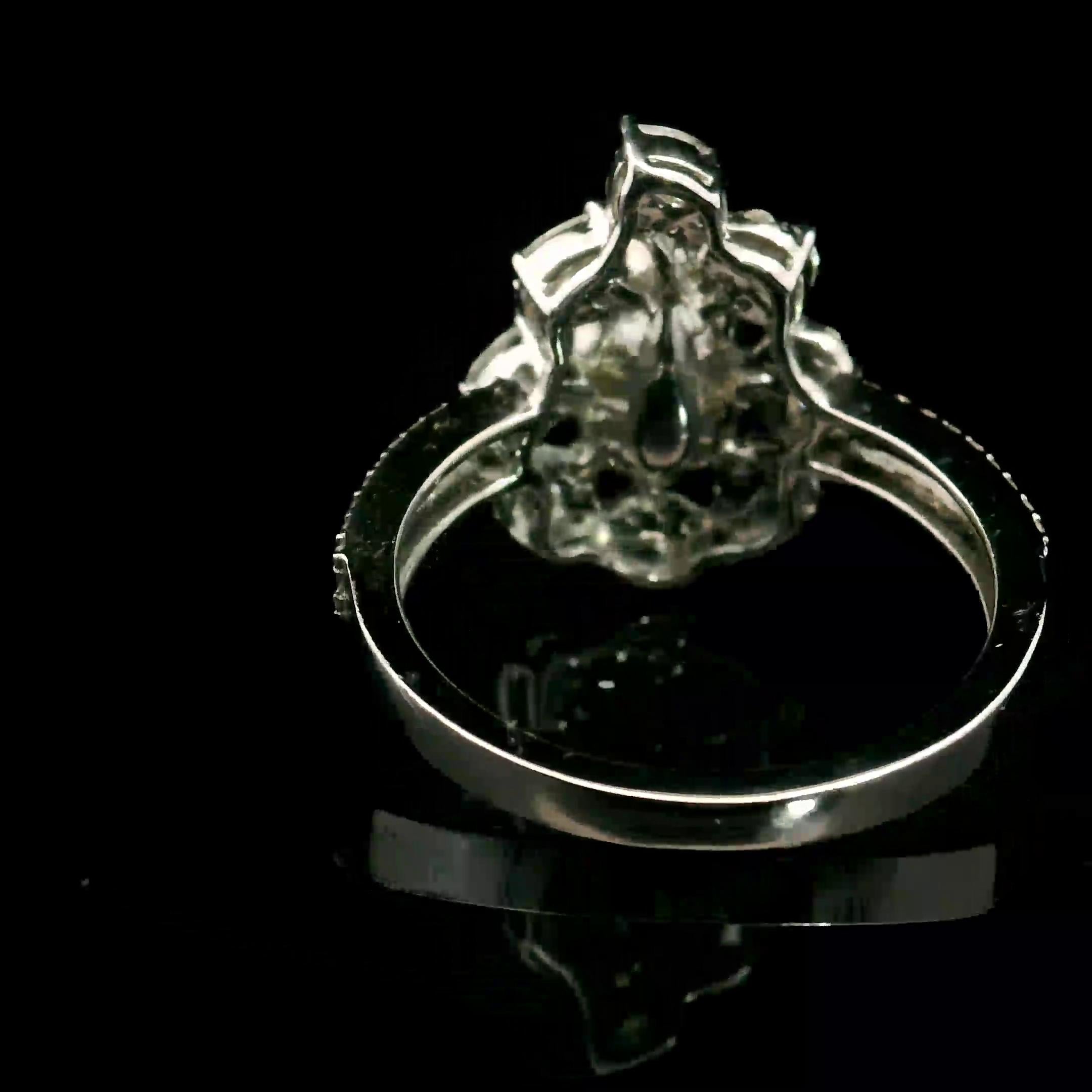 Bague en diamant certifié GIA 1,00 carat Fancy Light Brownish Greenish Yellow SI2 Neuf - En vente à บางรัก, TH