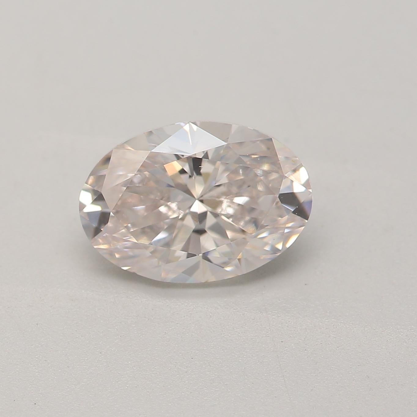 Certificate: GIA 
Report Number: 1435108086
Shape And Cut: Oval
Carat Weight: 1.00 carat
Measurements: 7.75 x 5.37 x 3.59 mm
Color Grade: Faint Pinkish Brown

FEATURES OF THE DIAMOND:

This faint pinkish brown diamond is a rare and captivating