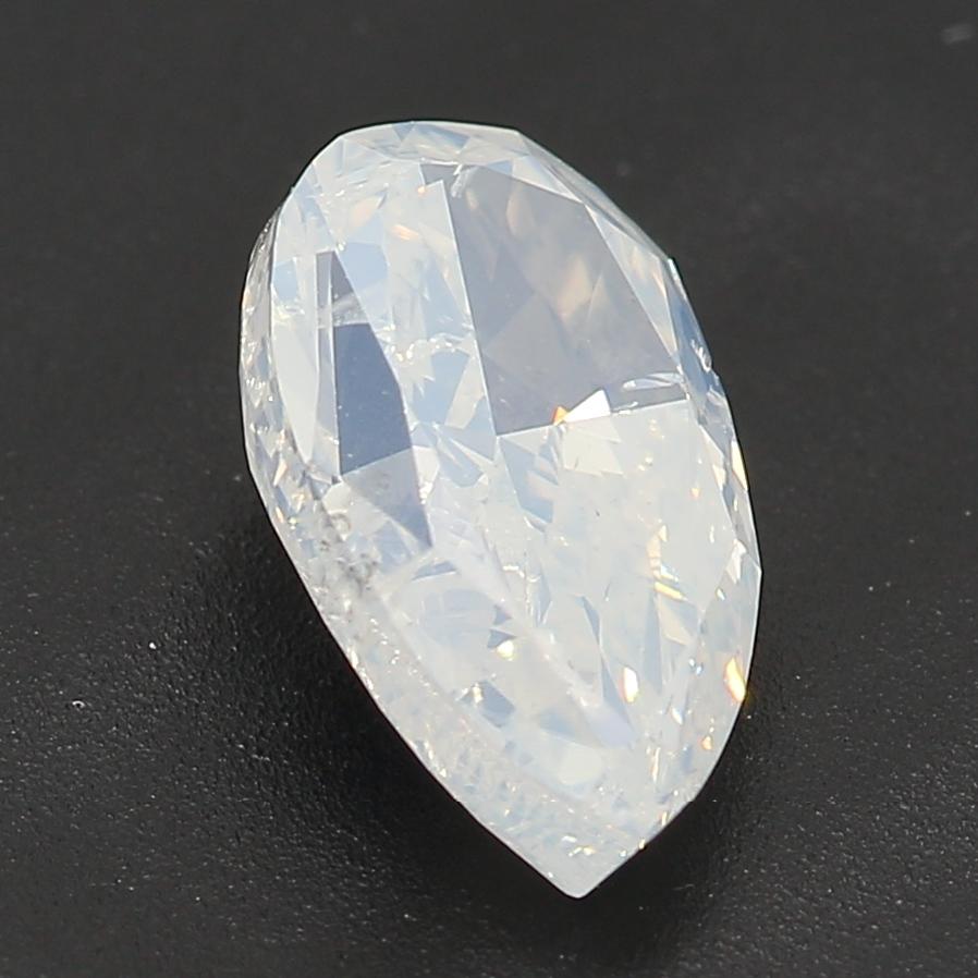 GIA Certified 1.00 Carat Fancy White Diamond For Sale 2