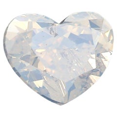 GIA Certified 1.00 Carat Fancy White Diamond