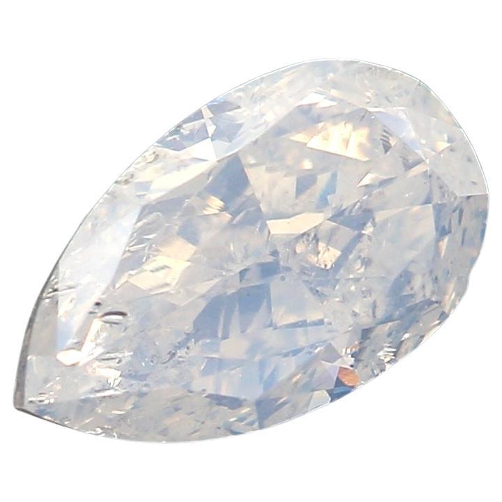 GIA Certified 1.00 Carat Fancy White Diamond