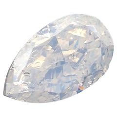 GIA Certified 1.00 Carat Fancy White Diamond