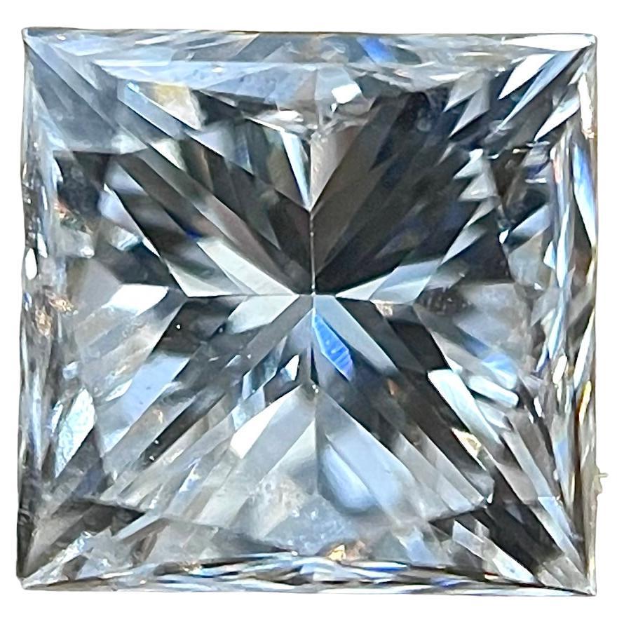 GIA Certified 1.00 Carat G VS2 Loose Princess Cut Natural Diamond en vente