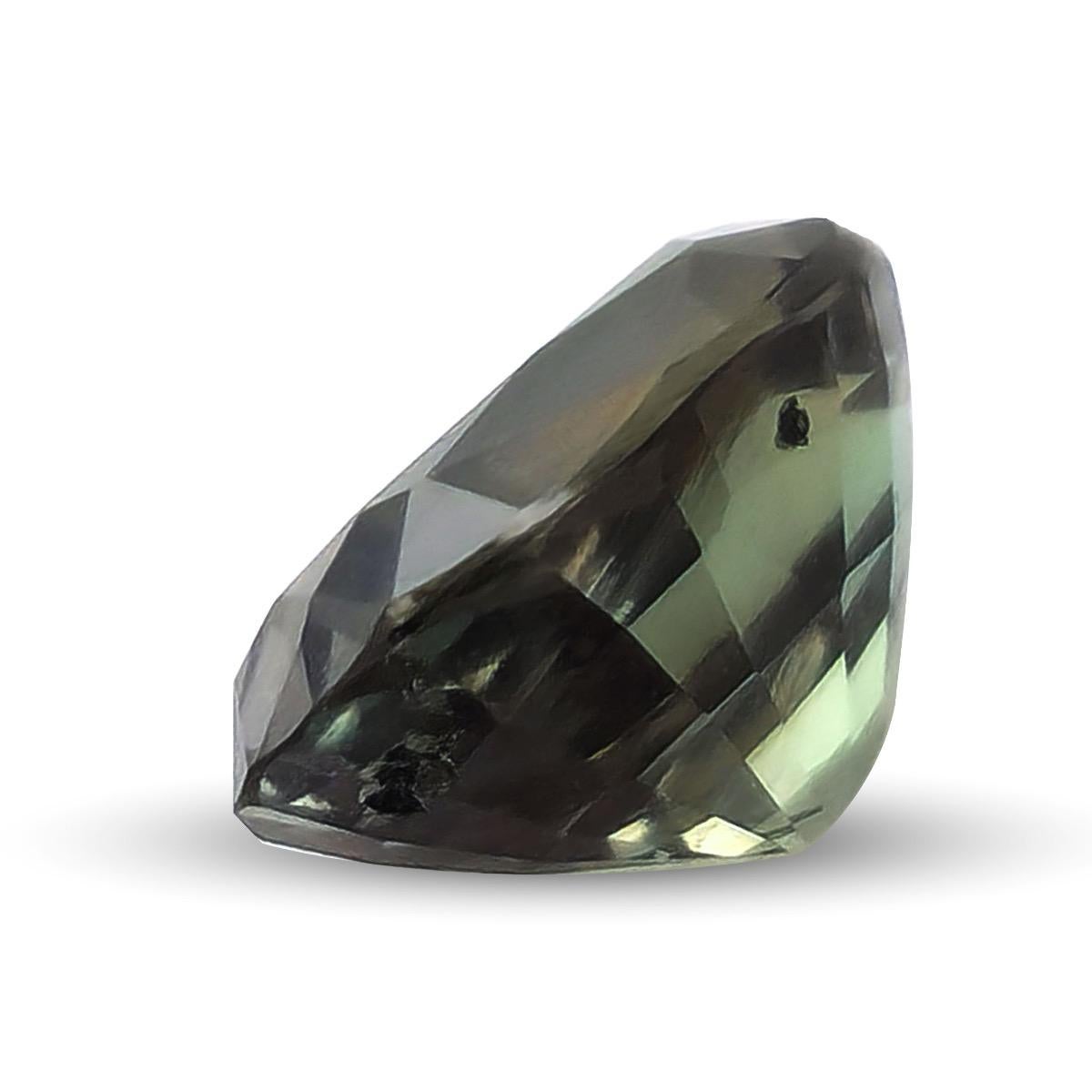 Brilliant Cut GIA Certified 1.00 Carat Natural Alexandrite, Loose Precious Gemstone For Sale