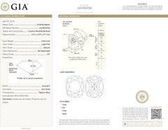 GIA Certified 1.00 Carat Pink Diamond Handmade Earrings