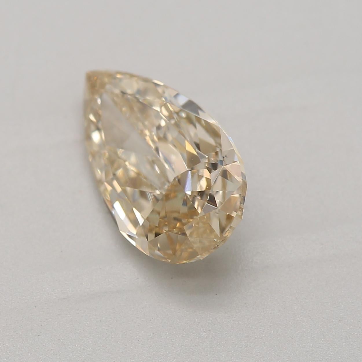 GIA-zertifizierter 1,00 Karat U -V Farbe VVS2 Reinheit DiamantA **1,00 Karat Diamant* (Tropfenschliff) im Angebot