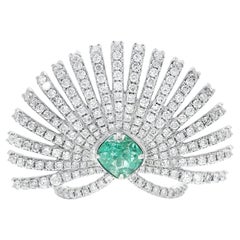 GIA Certified 1.00 Carat Very Light Green Yellow SI1 Clarity Diamond Ring