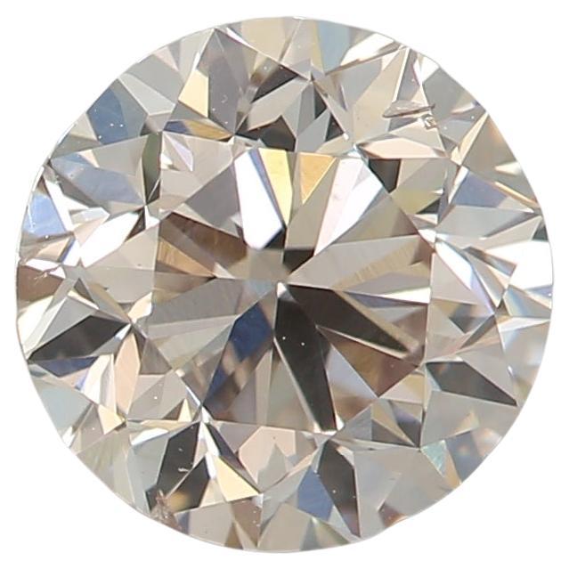 GIA-zertifizierter 1,00 Karat sehr heller rosa-brauner Diamant der Reinheit SI2