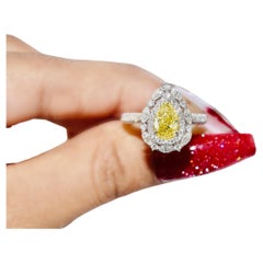 GIA Certified 1.00 Carat W-X Colour I2 Clarity Diamond Ring