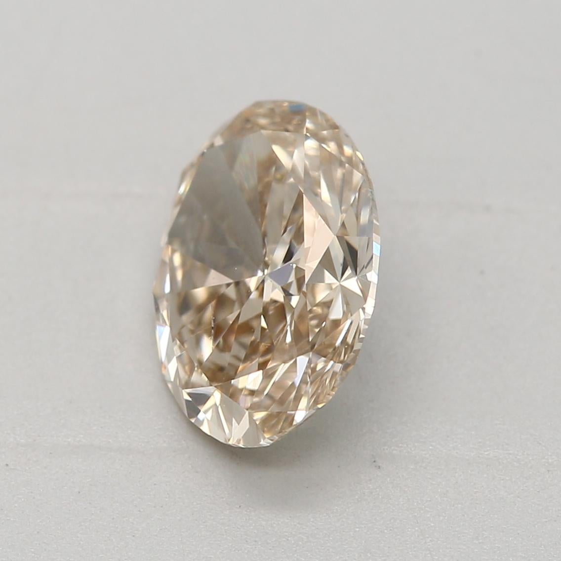 Oval Cut GIA Certified 1.00 Carat W - X Colour SI1 Clarity Diamond For Sale