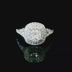 GIA Certified 1.00 Carat E Colour VVS1 Clarity Diamond Ring