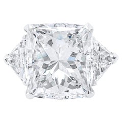 Platinring mit GIA-zertifizierten 10,00 Karat natürlichen Diamanten