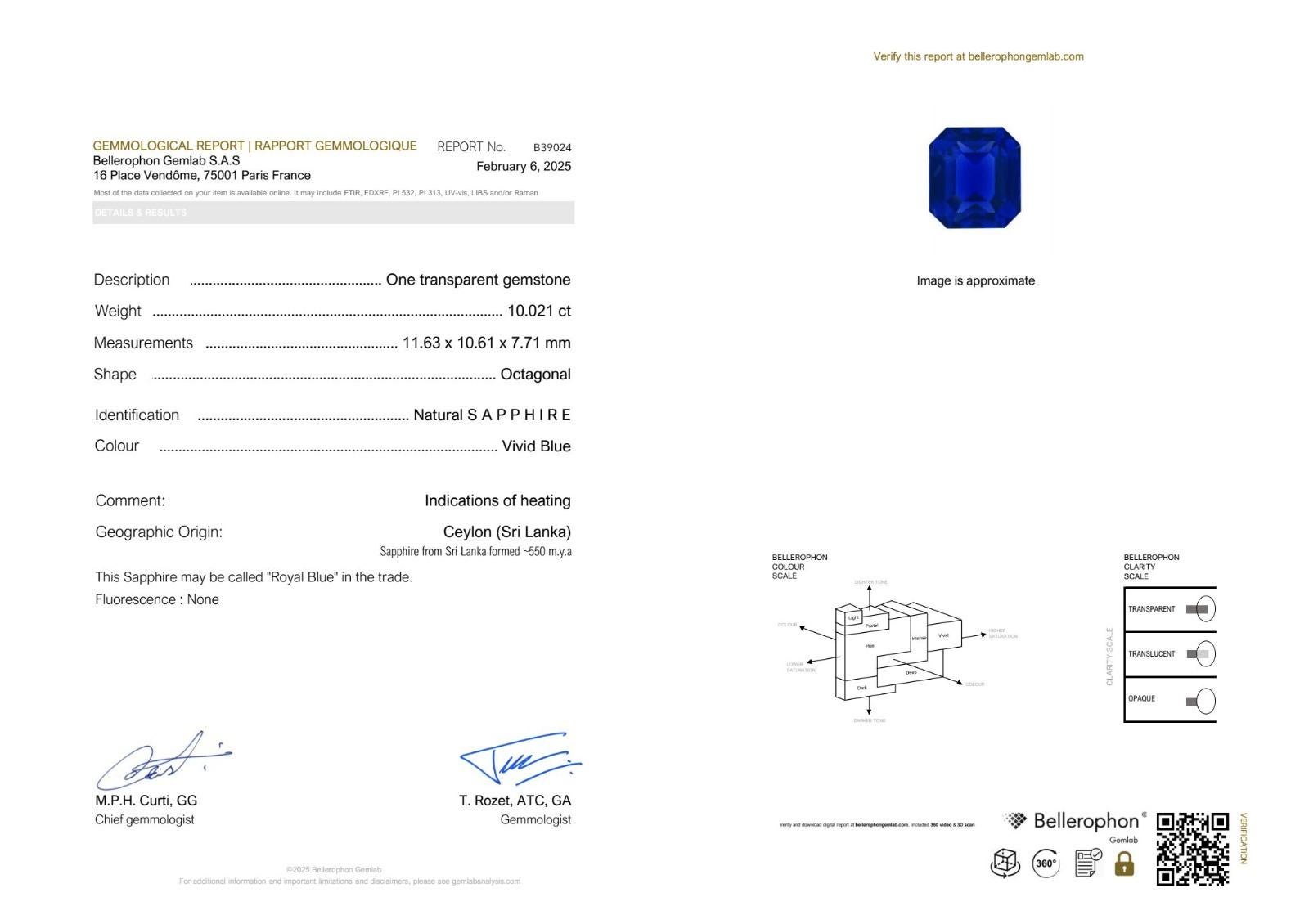 Emerald Cut GIA Certified 10.02 Carat Ceylon Sapphire Diamond Platinum Ring For Sale