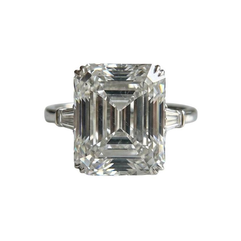 GIA-zertifiziert 10,04 Karat G Farbe Internally Flawless Round Diamond Ring