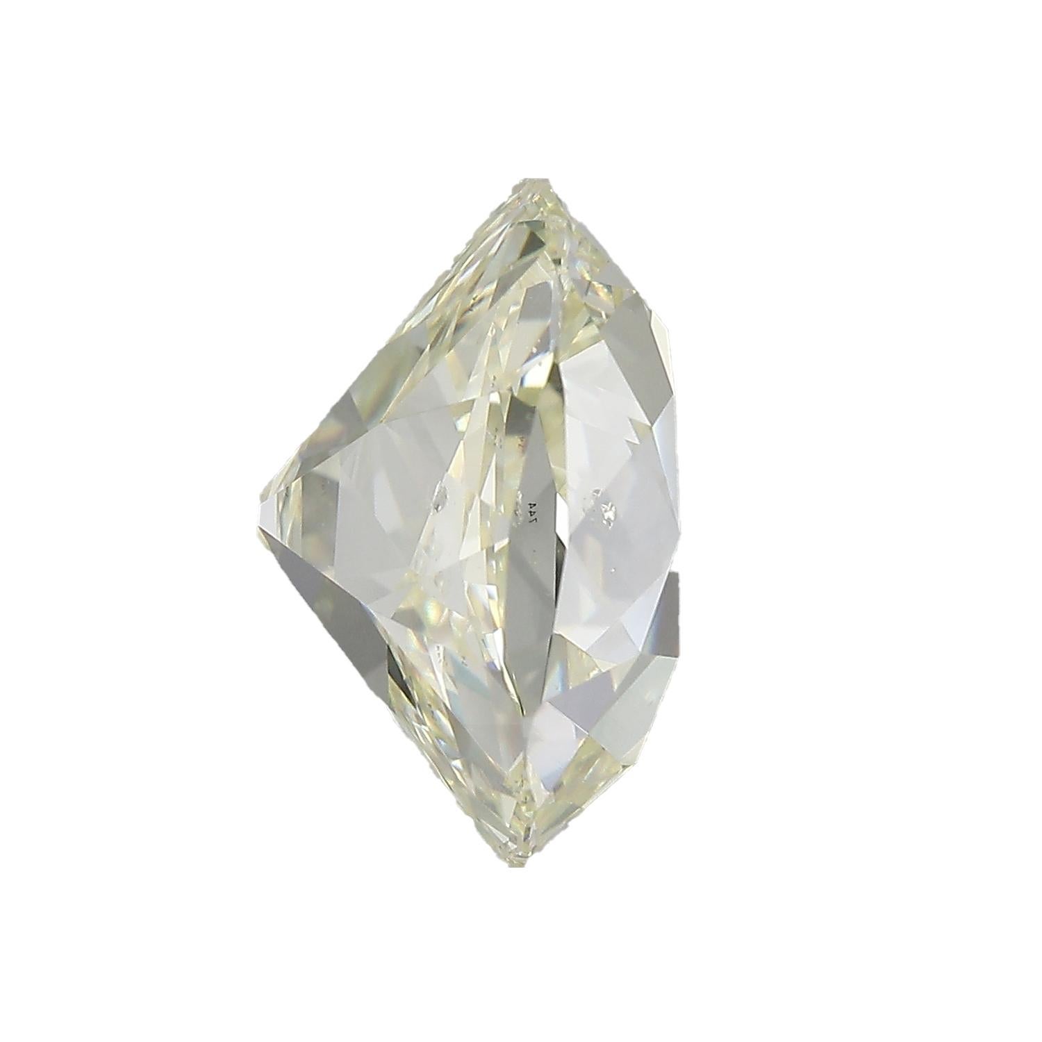 GIA-zertifizierter 10,08 rechteckiger Brillantschliff im alten Minenschliff W-X, SI2 natürlicher Diamant (Art déco) im Angebot