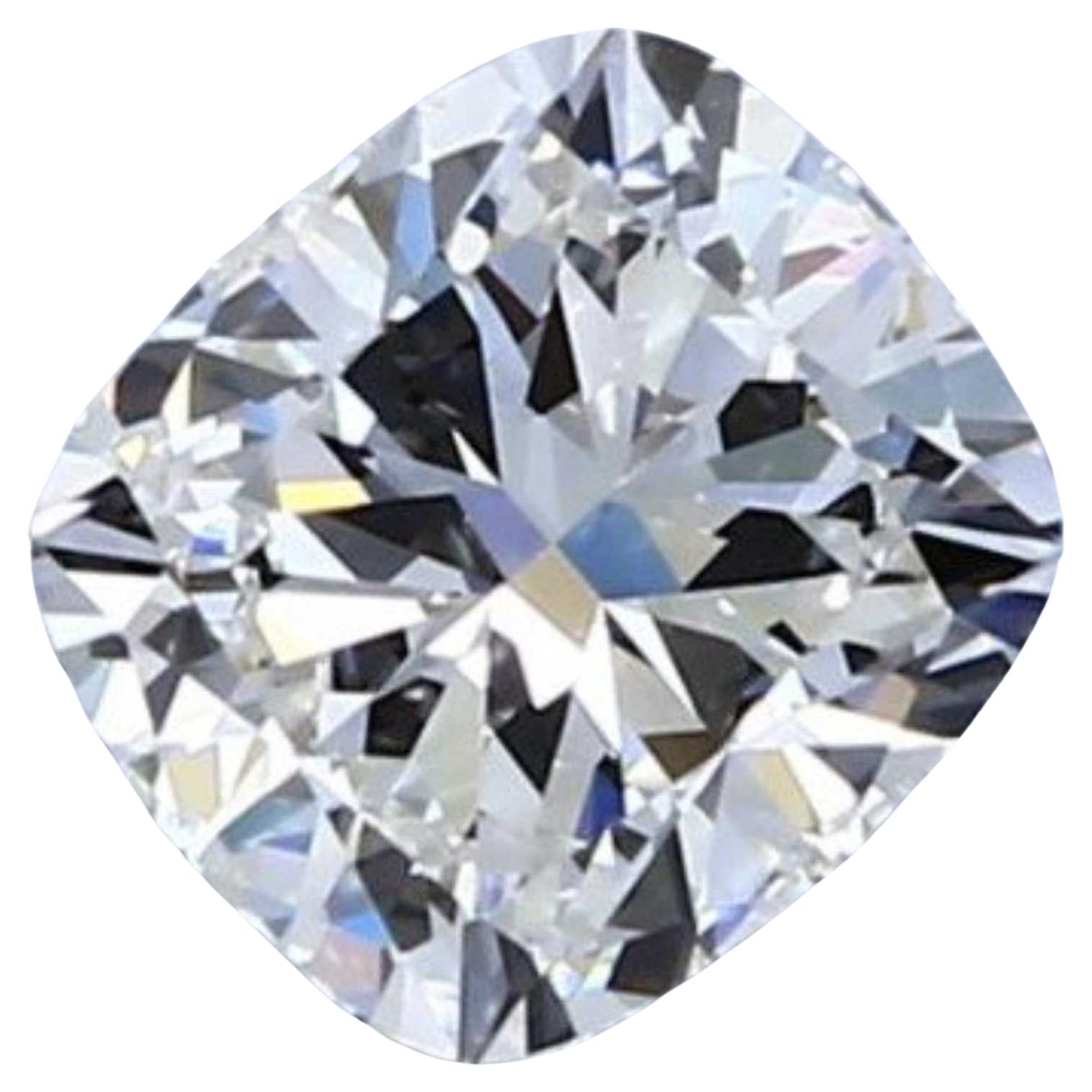 GIA Certified 1.00CT Cushion Cut Loose Diamond I color VS2 Clarity Ring Pendant