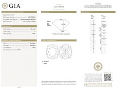 GIA Certified 1.00ct Cushion-Shaped Diamond