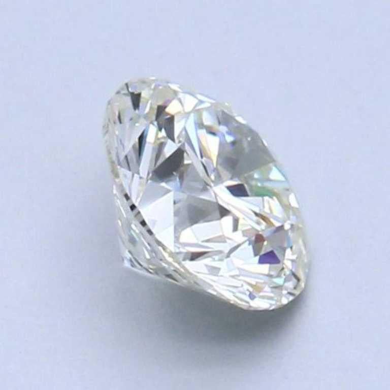 GIA certified 1.00CT Loose Round Brilliant Cut Diamond Color K Clarity VS1 In New Condition For Sale In חיפה, IL