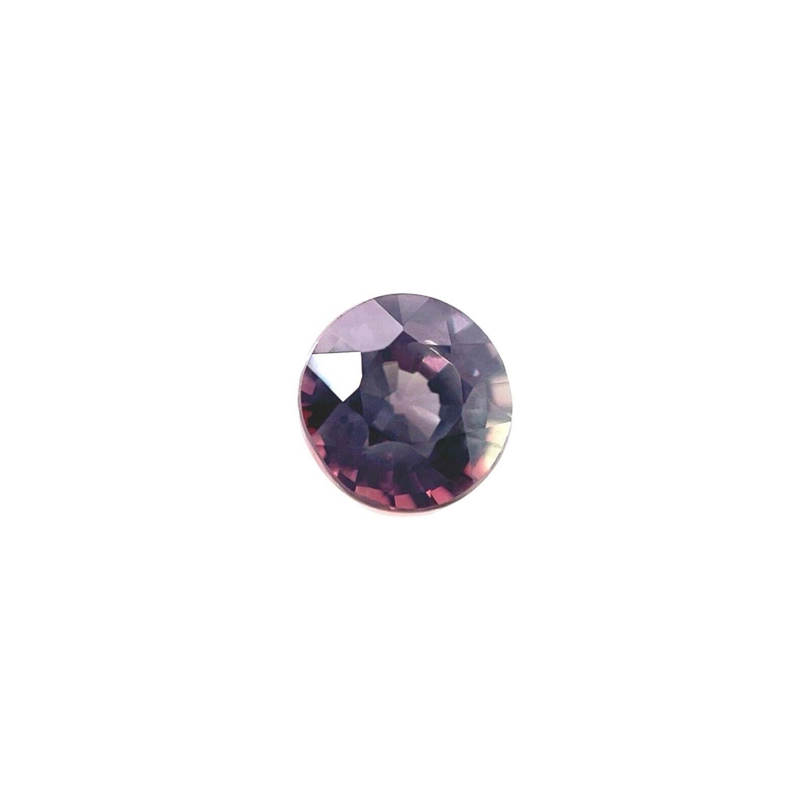 Gia Certified 1.00ct Red Purple Sapphire Natural Untreated Round Cut Rare Gem

GIA Certified Untreated Red Purple Sapphire Gemstone.
1.00 Carat unheated sapphire with a unique deep reddish purple colour and very good clarity, a clean stone with only