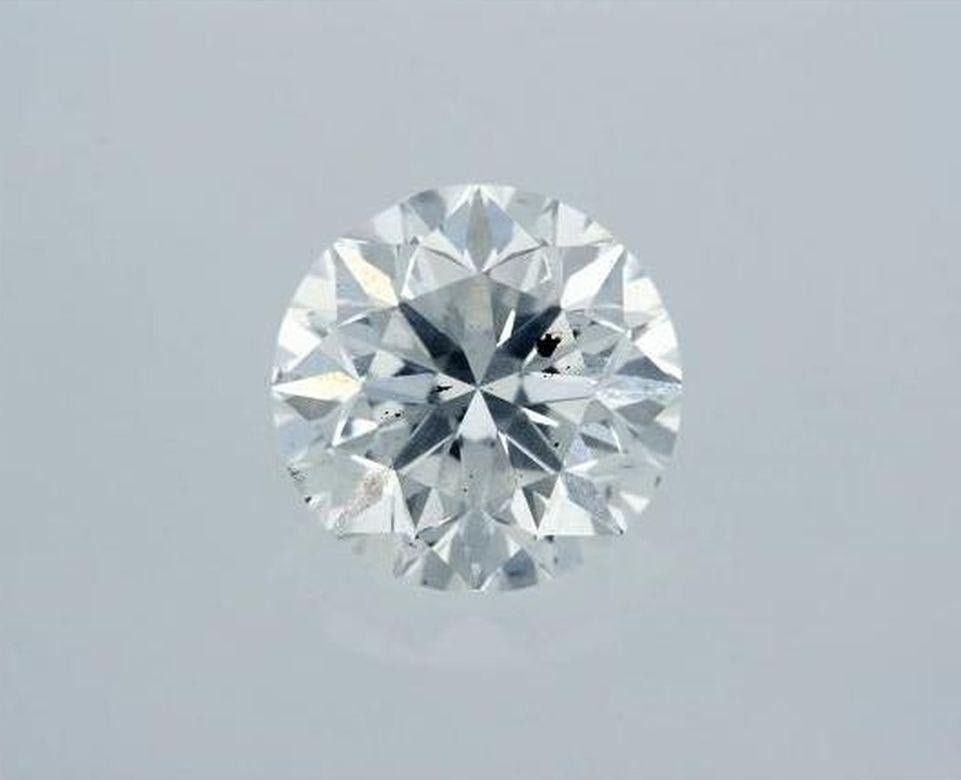 Round Cut GIA Certified 1.01 Carat Brilliant Cut Loose Diamond For Sale