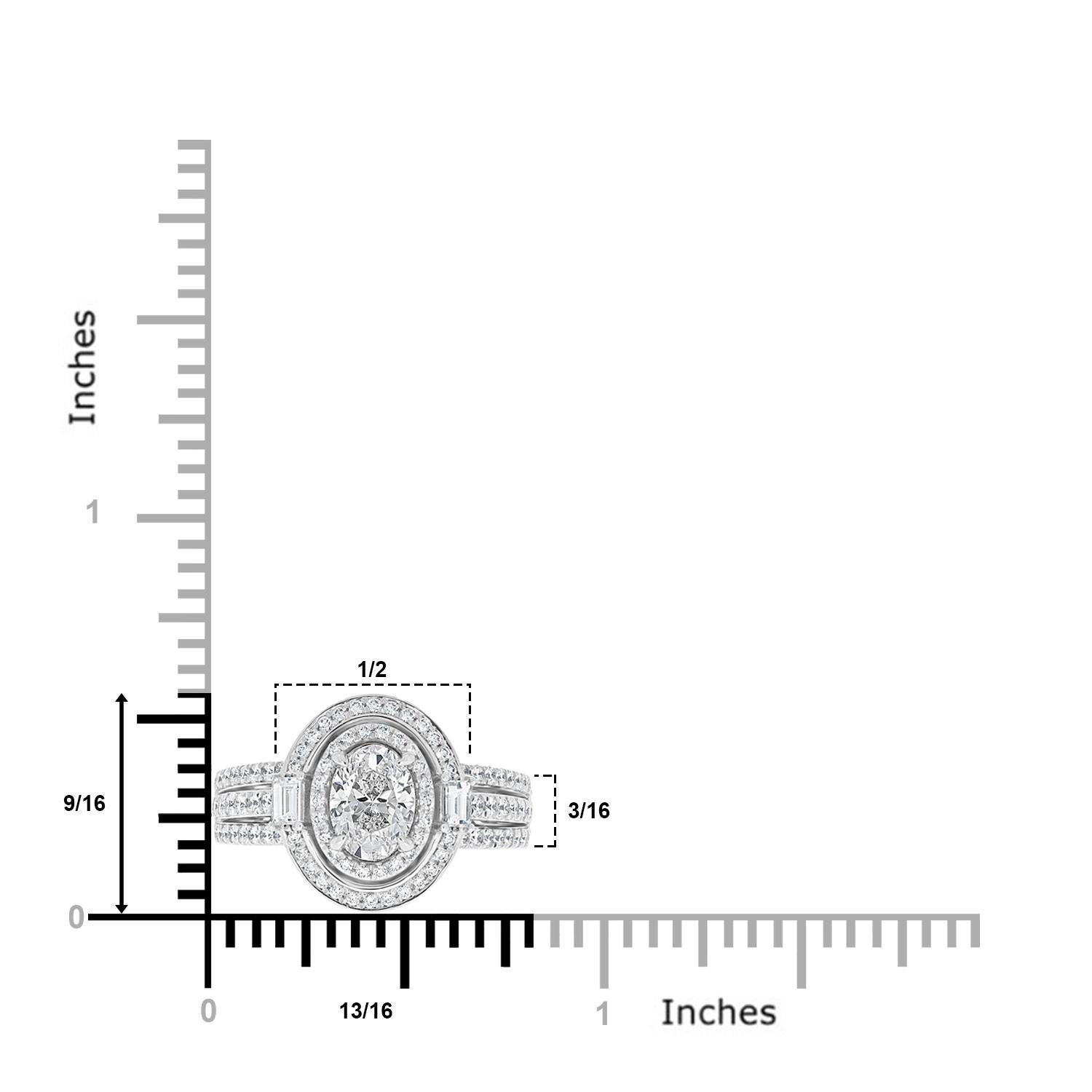 De las mujeres Anillo de diamantes incoloro e internamente impecable certificado por GIA de 1,01 quilates en venta