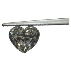 GIA Certified 1.01 Carat D Color VS2 Clarity Heart Shape Diamond