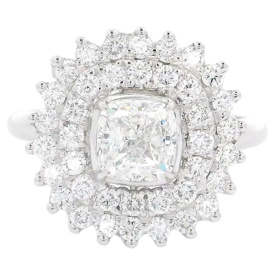 GIA Certified 1.01 Carat D Colour VS1 Clarity Diamond Ring