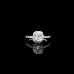 GIA Certified 1.01 Carat D VS1 Clarity Diamond Ring