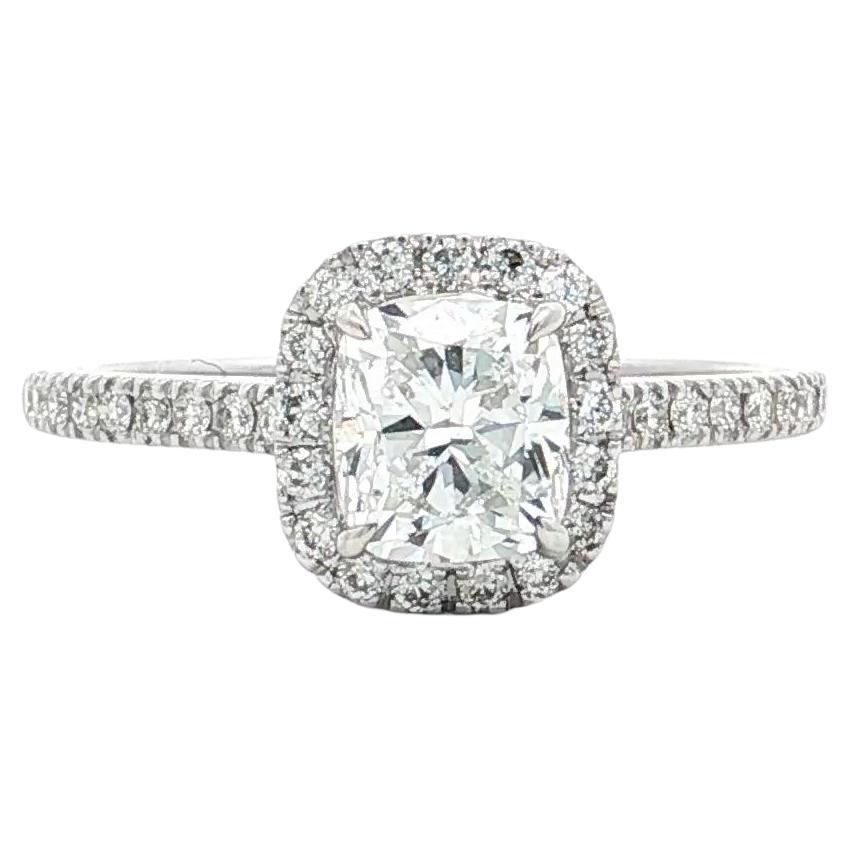 Bague en diamant certifié GIA de 1,01 carat D VS1 Clarity