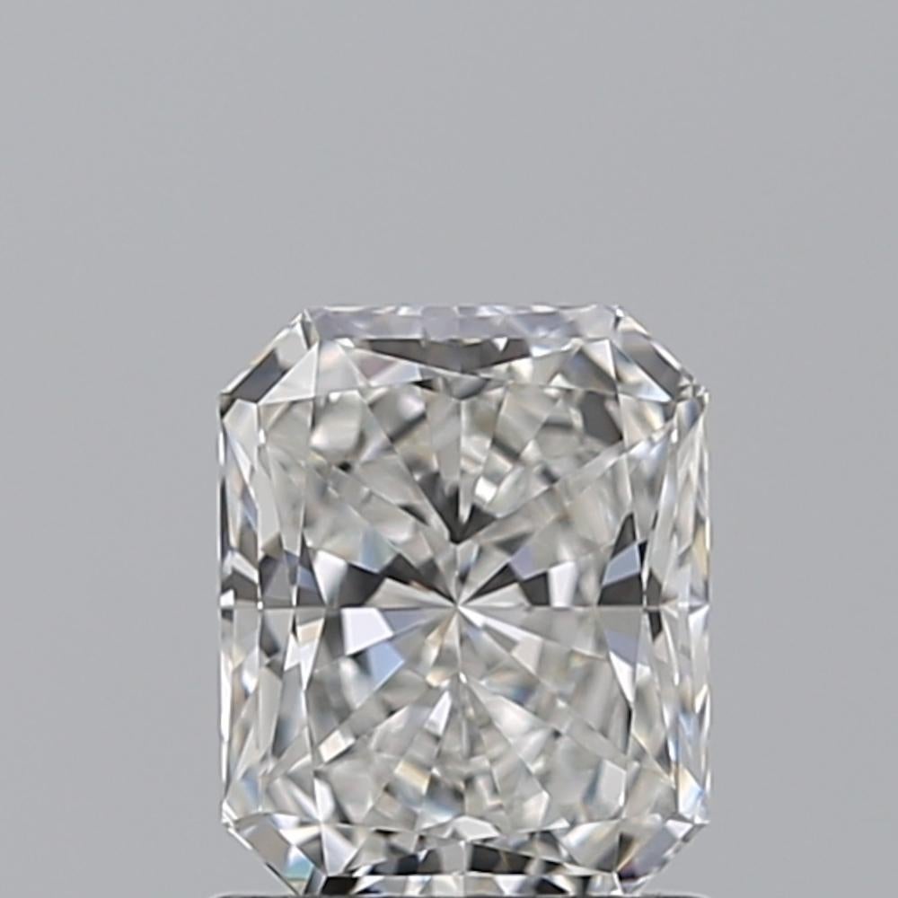 Emerald Cut GIA Certified 1.01 Carat Engagement Diamond Radiant Cut Platinum F Color VVS1 