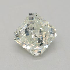 GIA-zertifizierter Diamant mit 1,01 Karat, blassgrün (nicht näher bestimmt), Reinheit VS1