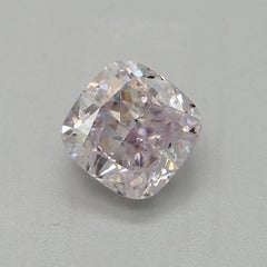 GIA Certified 1.01 Carat Faint Pink SI1 Clarity Diamond