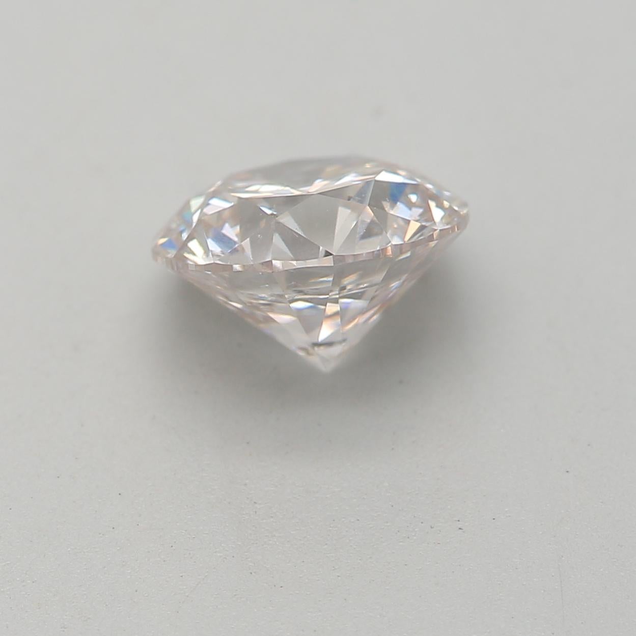 GIA Certified 1.01 Carat Faint Pinkish Brown SI2 Clarity Diamond In New Condition In บางรัก, TH