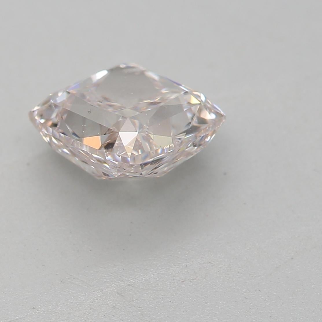 GIA Certified 1.01 Carat Fancy Light Brown Pink SI2 Clarity Diamond In New Condition For Sale In บางรัก, TH