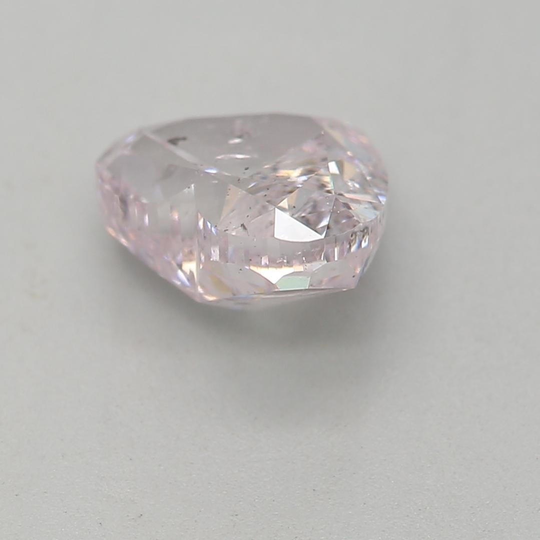 GIA Certified 1.01 Carat Fancy Light Purplish Pink I1 Clarity Diamond In New Condition For Sale In บางรัก, TH