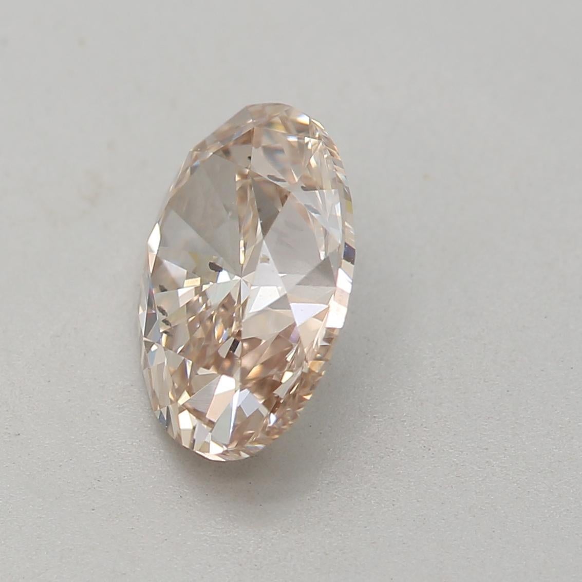 GIA Certified 1.01 Carat Fancy Pink Brown SI1 Clarity Diamond Neuf - En vente à บางรัก, TH