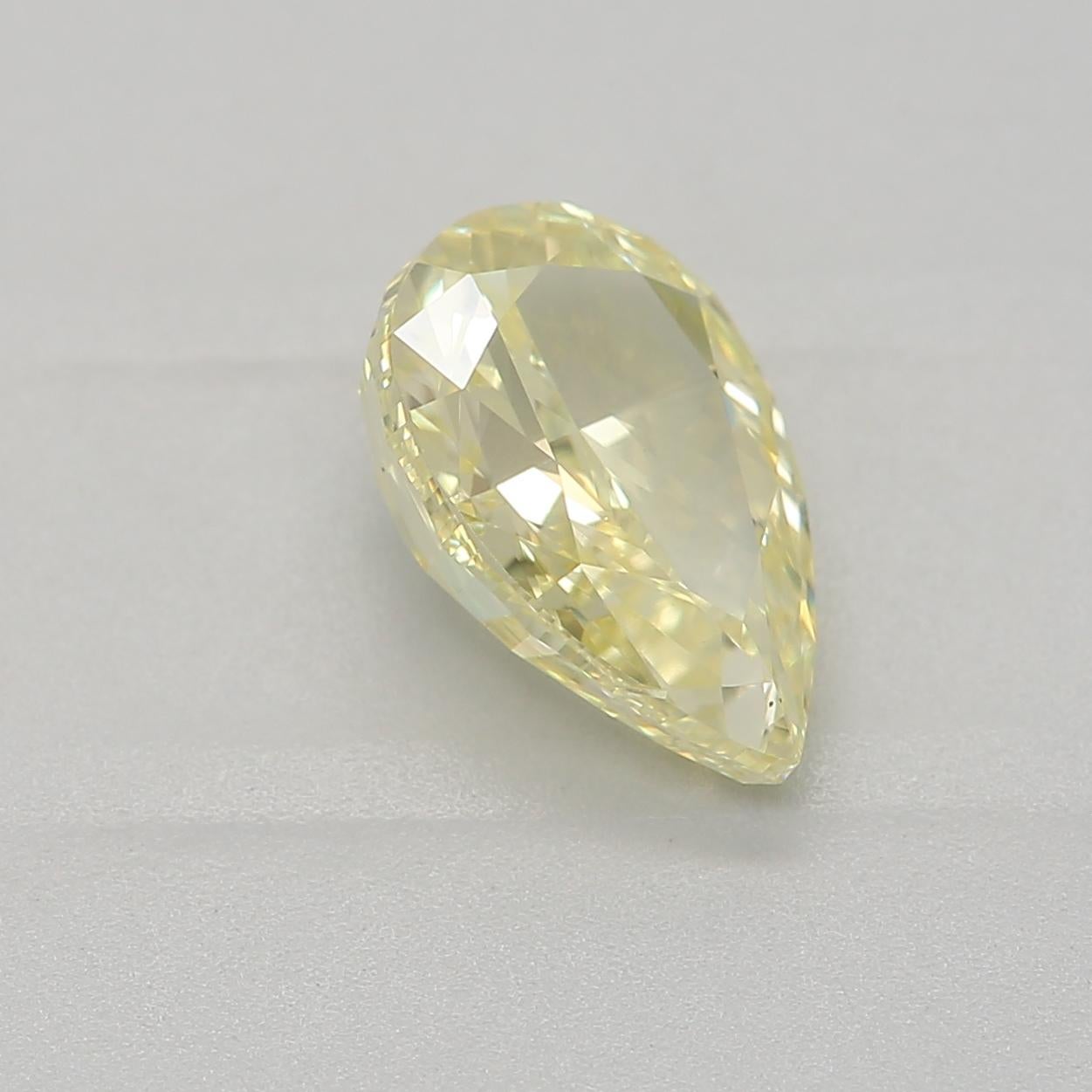 da uomo o donna Diamante certificato GIA da 1,01 carati di colore giallo VS1 di chiarezza in vendita