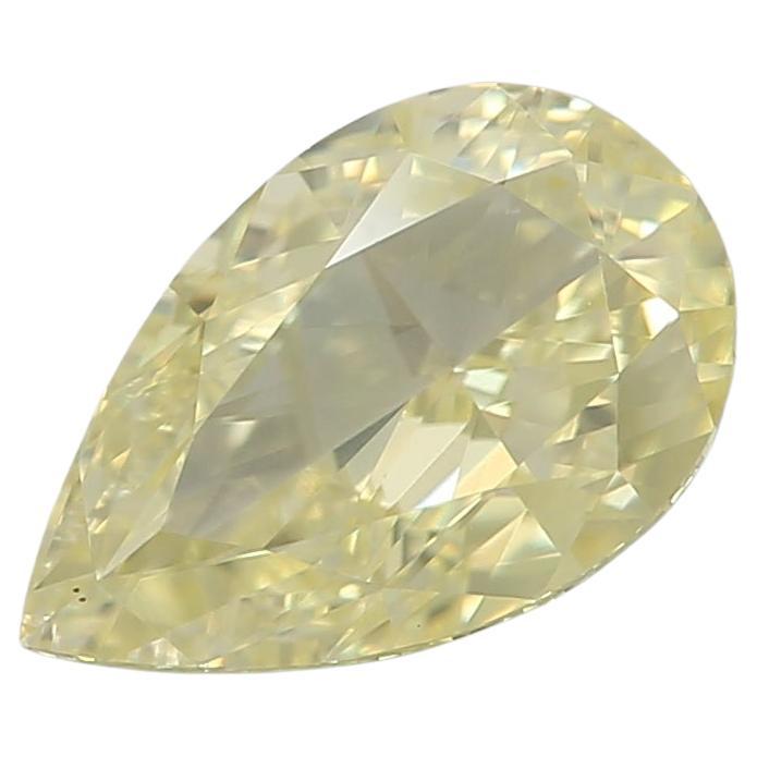 GIA Certified 1.01 Carat Fancy Yellow VS1 Clarity Diamond