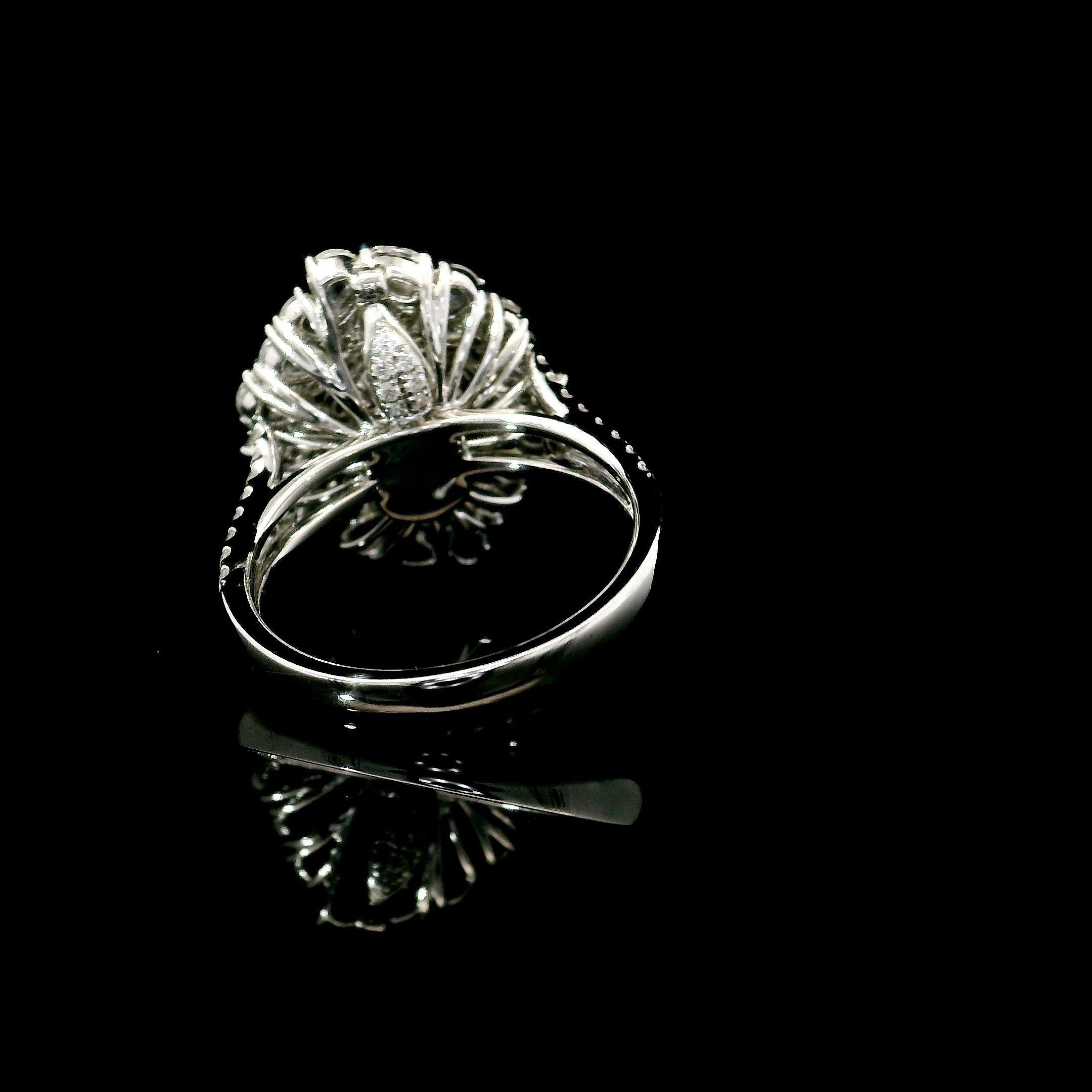 Women's or Men's GIA Certified 1.01 Carat Light Pink VS2 Clarity Diamond Ring For Sale