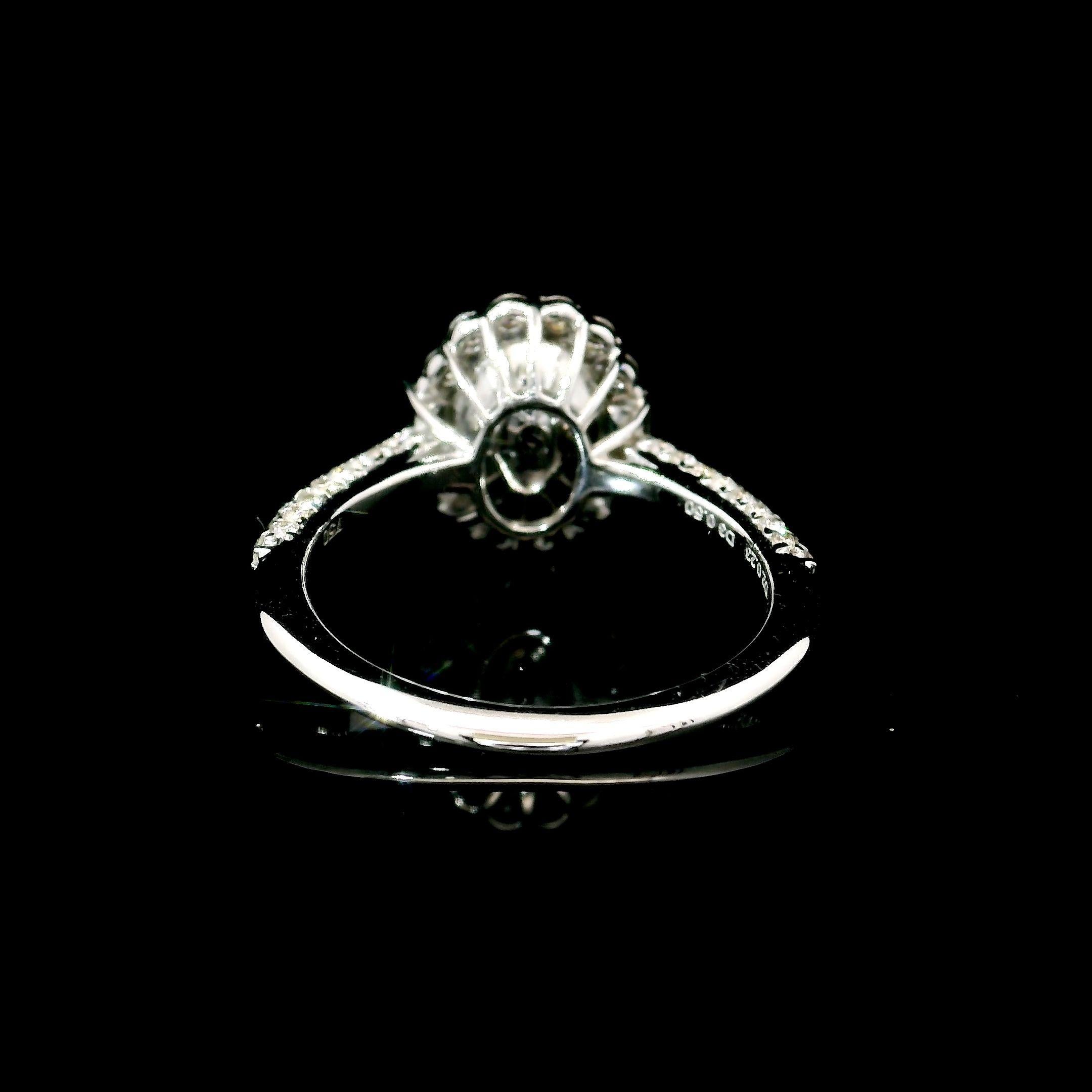 Women's or Men's GIA Certified 1.01 Carat Light Yellow Green 18K Ring SI2 Clarity Diamond Ring