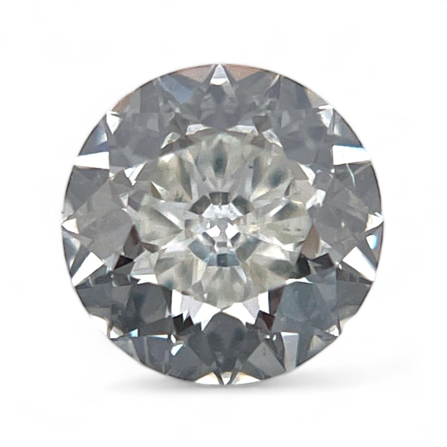 Moderne Diamant naturel de 1,01 carat de taille européenne ancienne certifié par le GIA en vente