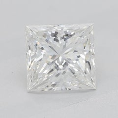 GIA Certified 1.01 Carat Three-Stone Princess 18K Yellow Gold Diamond Ring