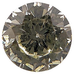 Diamant naturel certifié GIA 1,01 TCW Round Q-R